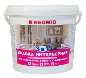 Огнебиозащита Интерьерная для дерева NEOMID 5 кг (Неомид)